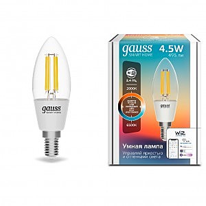 лампочка светодиодная 1250112 Gauss Smart Home Clear