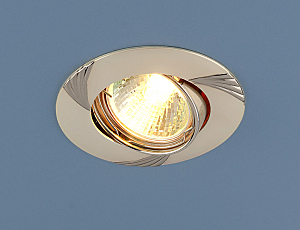 встраиваемые светильник 8004 MR16 PS/N перл.серебро/никель Elektrostandart 8004