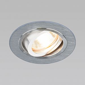 встраиваемые светильник 1061/1 MR16 SL серебро Elektrostandart 1061