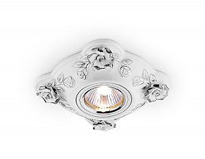 встраиваемые светильник D5504 W/CH Ambrella Дизайн с Узором и Орнаментом Гипс