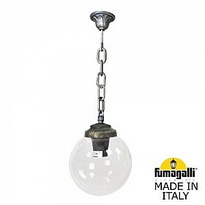 светильник подвесной уличный G25.120.000.BXE27 Fumagalli Globe 250