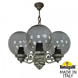 светильник подвесной уличный G25.120.S30.BZE27 Fumagalli Globe 250