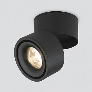 светильник накладной DLR031 15W 4200K 3100 черный матовый Elektrostandart Klips