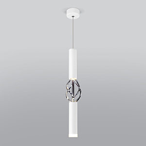 светильник подвесной 50191/1 LED белый/хром Eurosvet Lance