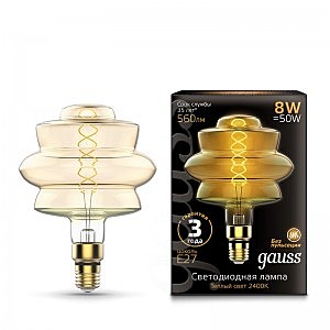 ретро лампа 161802008 Gauss Filament golden