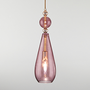 светильник подвесной 50202/1 пурпурный Eurosvet Ilario