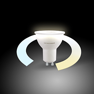 лампочка светодиодная Умная лампа GU10 LED 5W 3300К-6500К CCT+DIM (BLGU1016) Elektrostandart 