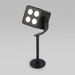 уличный фонарь VISOR LED черный (35142/S) Elektrostandart 