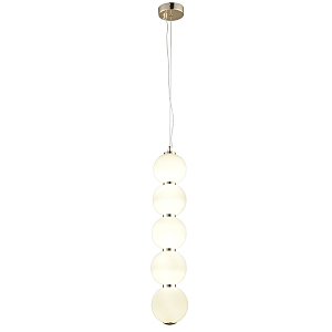 светильник подвесной LED LAMPS 81100/5C GOLD WHITE Natali Kovaltseva Loft Led