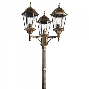 уличный столб A1207PA-3BN Arte Lamp Genova