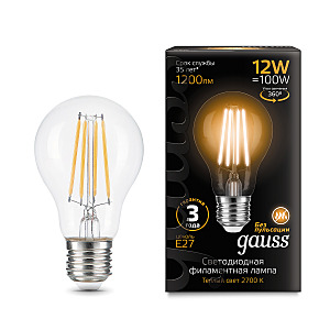 лампочка светодиодная 102902112 Gauss Filament А60