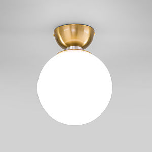 светильник потолочный 30197/1 латунь Eurosvet Bubble