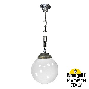 светильник подвесной уличный G25.120.000.BYF1R Fumagalli Globe 250