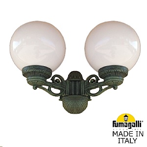 уличные настенные светильники G25.141.000.VYF1R Fumagalli Globe 250