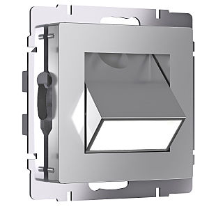 встраиваемые светильник W1154706 / Встраиваемая LED подсветка Turn (серебряный) Werkel Встраиваемые механизмы серебряные
