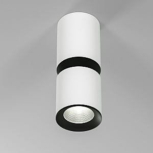 светильник накладной 25048/LED 12W 4000К белый/чёрный Elektrostandart Kayo