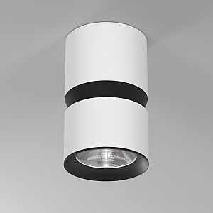 светильник накладной 25049/LED 12W 4000К белый/чёрный Elektrostandart Kayo