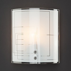 светильник настенно-потолочный 3749/1 хром Eurosvet Ratika