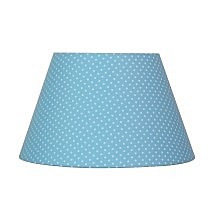 Абажур 7797-1 BLUE WITH WHITE DOTS Lamplandia Blue With White Dots