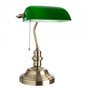 настольная лампа A2492LT-1AB Arte Lamp Banker