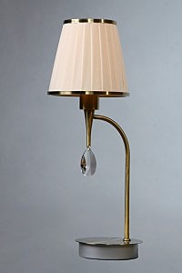 настольная лампа MA 01625T/001 Bronze Cream Brizzi 1625